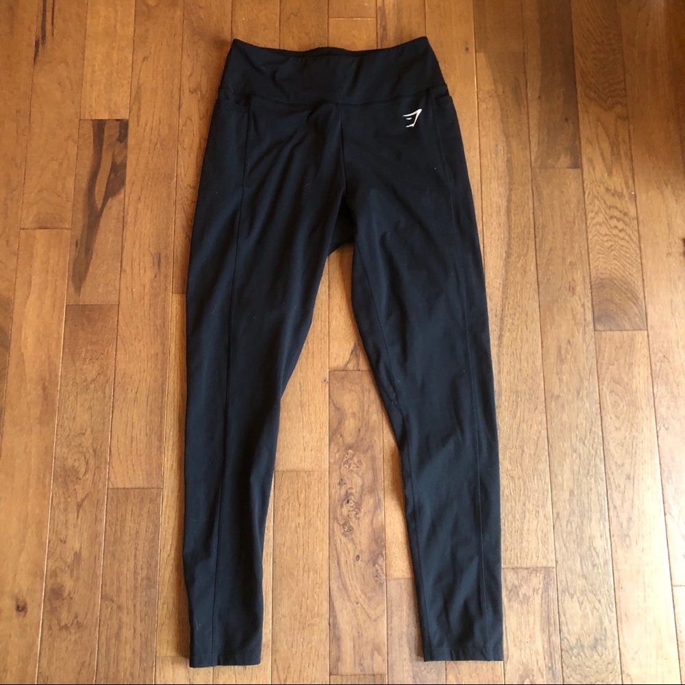 Large Gym shark leggings with pockets